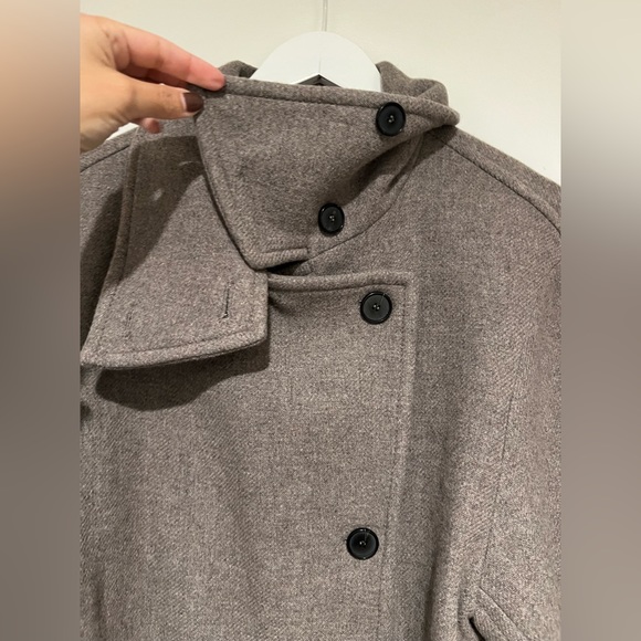 Zara Wool Blend Oversize Coat - Picture 11 of 14